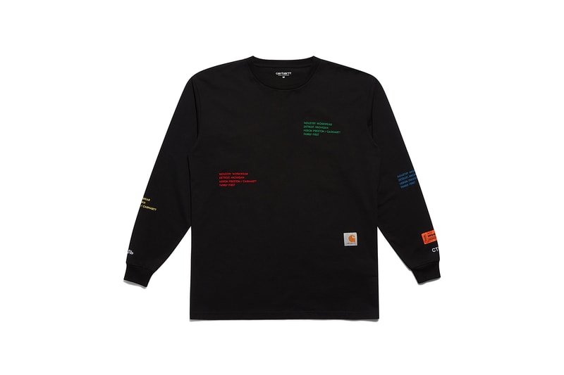 Heron Preston 與 NASA 及 Carhartt WIP 推出全新聯乘系列