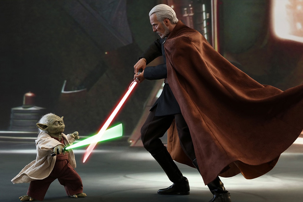 Hot Toys 推出全新《Star Wars Episode II: Attack of the Clones》Yoda 大師及 Count Dooku 珍藏人偶