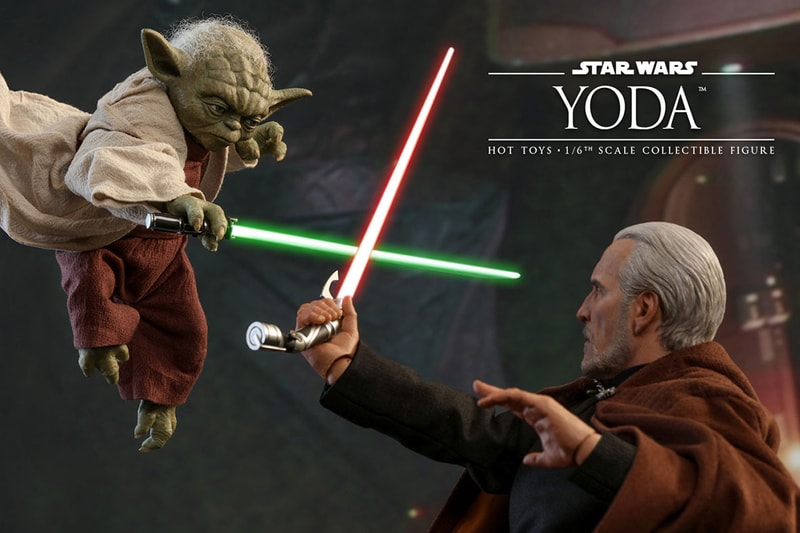 Hot Toys 推出全新《Star Wars Episode II: Attack of the Clones》Yoda 大師及 Count Dooku 珍藏人偶