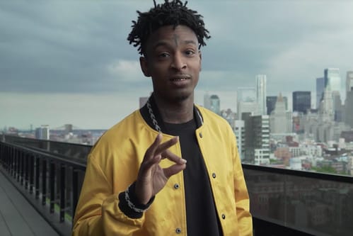 21 Savage 出席 Saint Laurent 2019 春夏男裝系列發布會幕後花絮