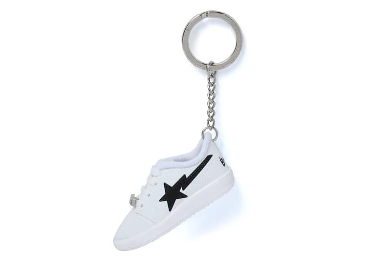 A Bathing Ape 推出經典鞋款 BAPE STA 的匙釦小物