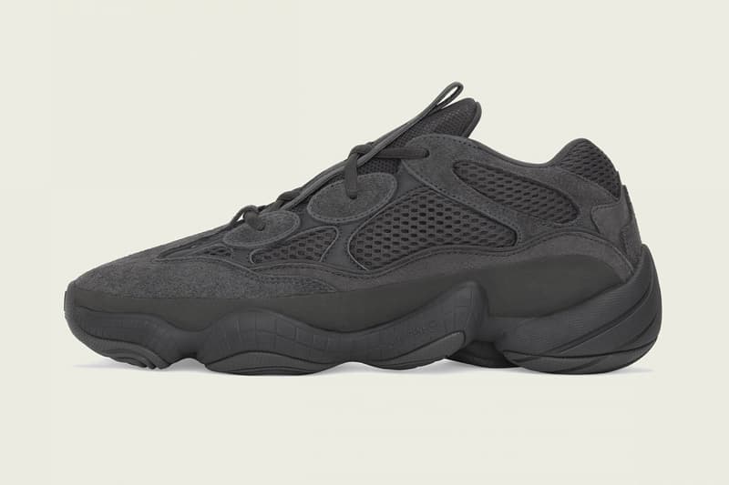 adidas + KANYE WEST YEEZY 500「Utility Black」配色發售日期確定