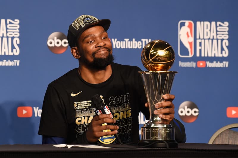Kevin Durant 受訪時表示預計自己會在 35 歲退休
