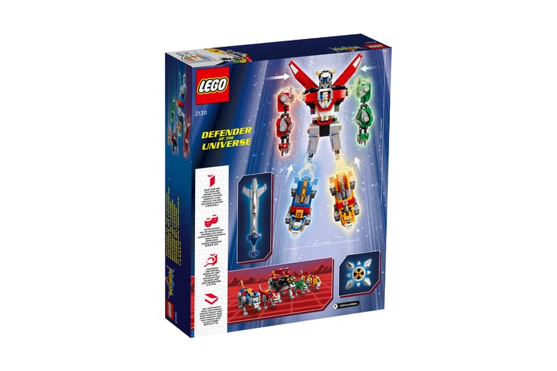 萬眾期待!LEGO Ideas 官方正式發佈百獸王(Voltron)產品照