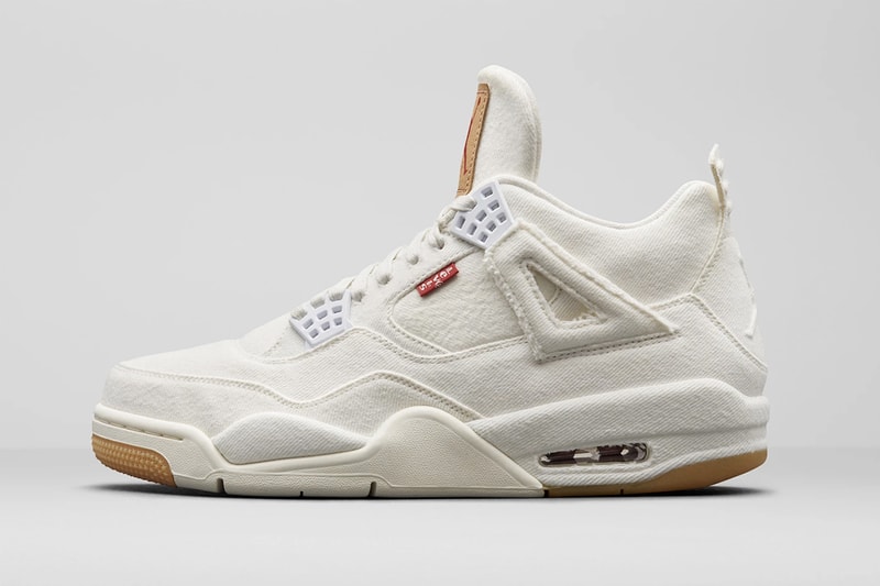 Levi's® x Air Jordan 4 聯乘黑白丹寧配色本月正式發售