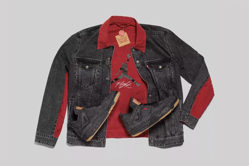 雙色進擊 − Levi's® x Air Jordan 4 聯乘丹寧外套圖輯曝光
