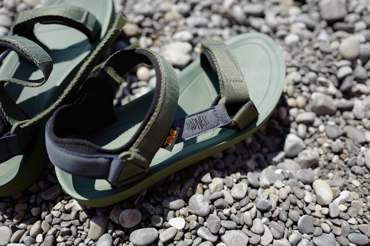 余文樂率先着用 MADNESS x TEVA 聯乘涼鞋