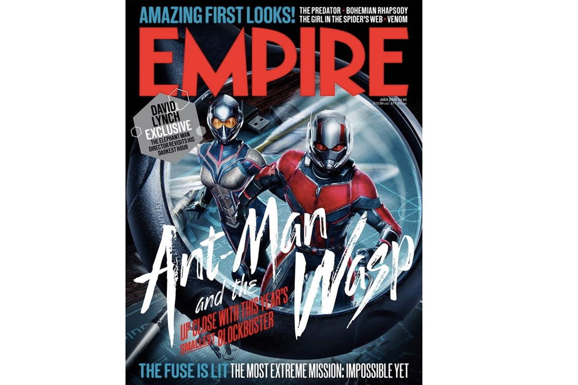 倒數一個月！《蟻俠2：黃蜂女現身》登上《Empire》最新封面