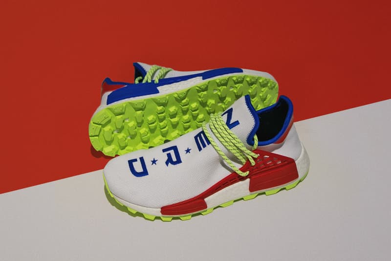 搶先預覽 Creme x N.E.R.D. x adidas Originals 全新聯乘 PW Hu NMD 鞋款