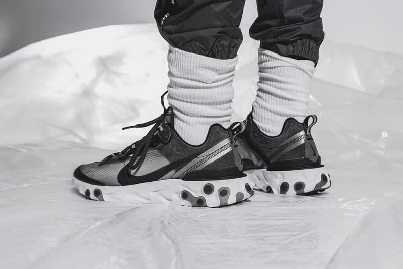 Nike 革新鞋款 React Element 87 細節近賞