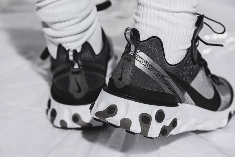 Nike 革新鞋款 React Element 87 細節近賞