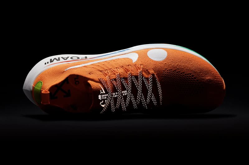 Off-White™ x Nike 聯乘 Zoom Fly Mercurial Flyknit 官方圖片釋出