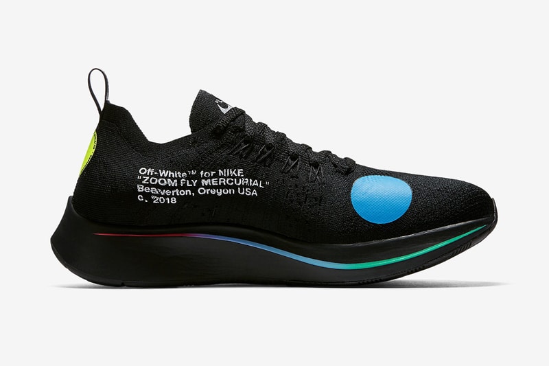 Off-White™ x Nike 聯乘 Zoom Fly Mercurial Flyknit 官方圖片釋出