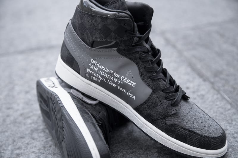 off louis air jordan 1 v2