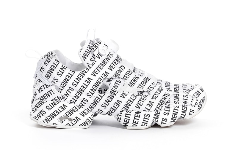 Vetements x Reebok 2018 秋冬聯乘系列接受預購