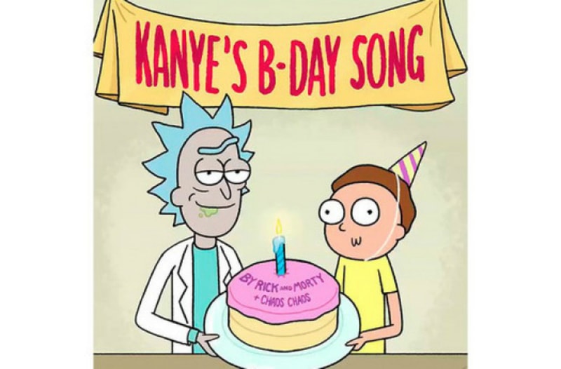 《Rick and Morty》送給 Kanye West 生日大禮