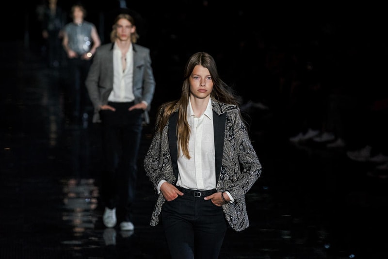 Saint Laurent 於紐約發布 2019 春夏男裝系列