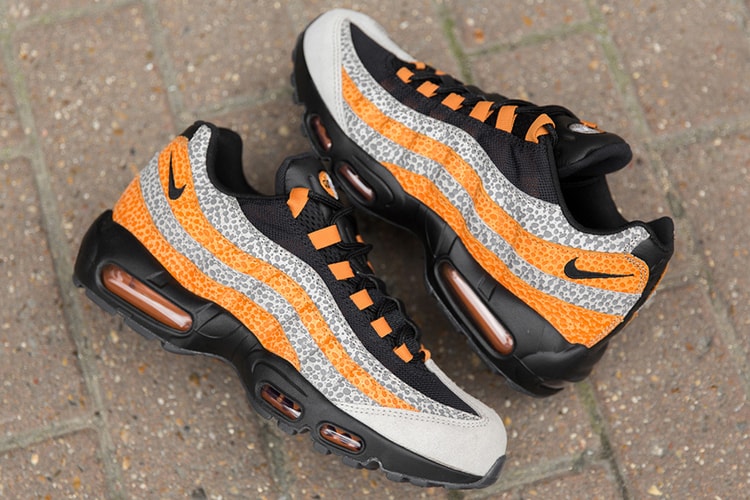 細節曝光!Size? x Nike 聯名 Air Max 95「Safari」完整照片釋出!