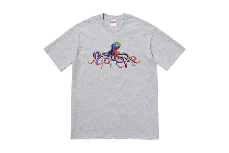 Supreme 2018 夏季 T-Shirt 系列即將上架