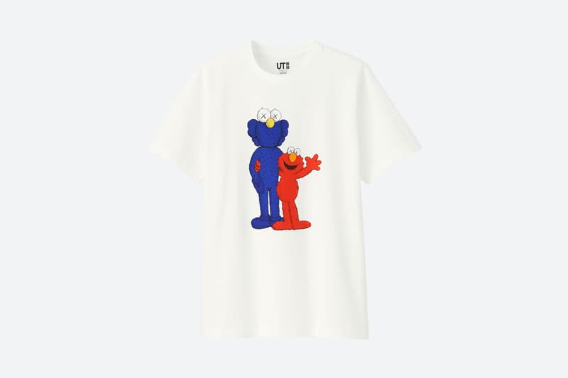 UNIQLO 發佈 KAWS x《SESAME STREET》UT 系列發售詳情