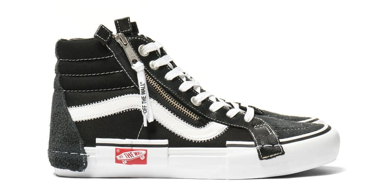 vans sk8 hi cap lx black