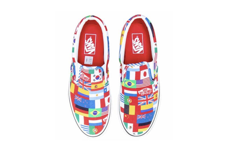 踩遍全世界－VANS 推出「International Flags」Slip-On