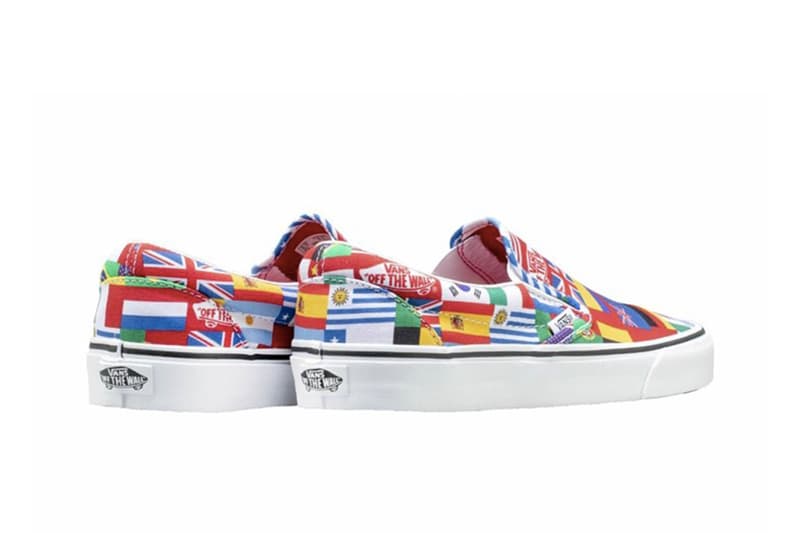 踩遍全世界－VANS 推出「International Flags」Slip-On