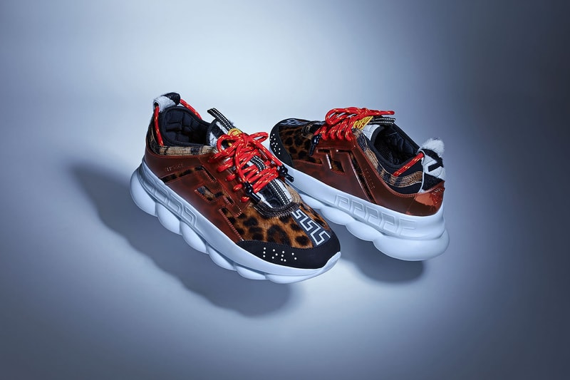 為 Chunky Sneakers 注入奢華美學－Versace 帶來全新鞋款 Chain Reaction