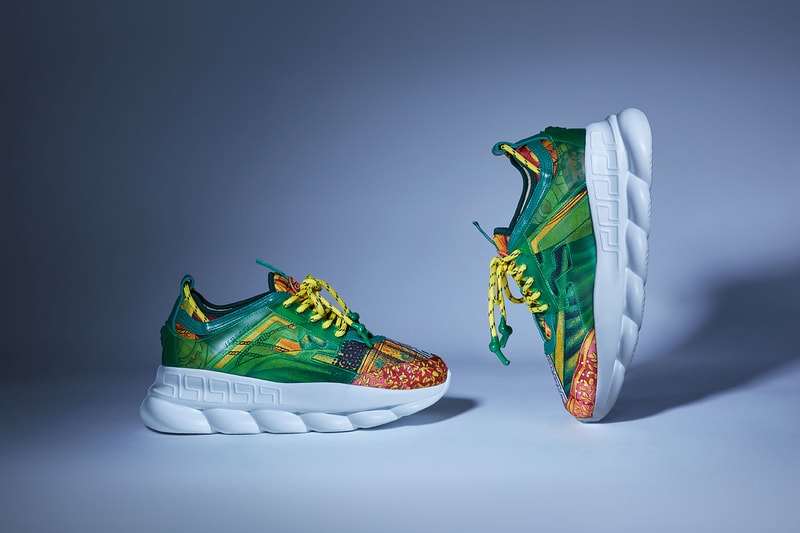 為 Chunky Sneakers 注入奢華美學－Versace 帶來全新鞋款 Chain Reaction