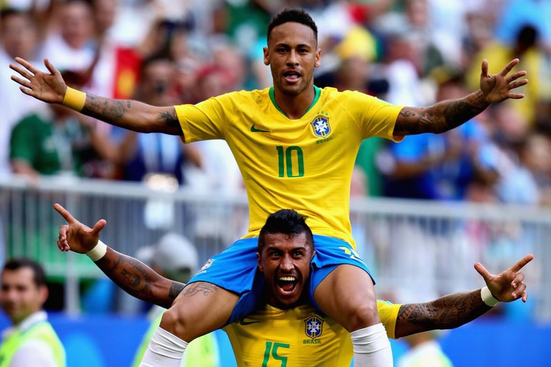 2018 世界盃 − 「十六強賽」巴西憑兩球擊敗墨西哥