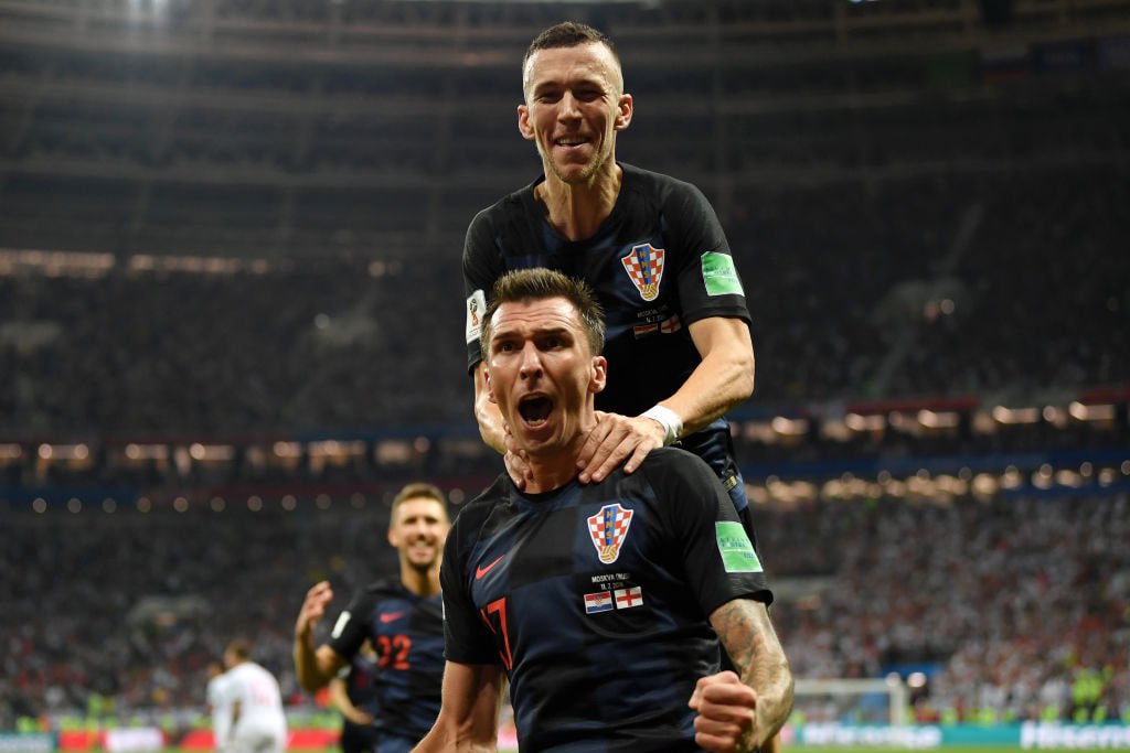 2018 世界盃 − 「四強賽」克羅地亞憑 2：1 擊敗英格蘭
