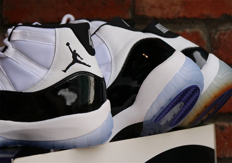 2011 及 2018 復刻版 Air Jordan「Concord」細節對比公開