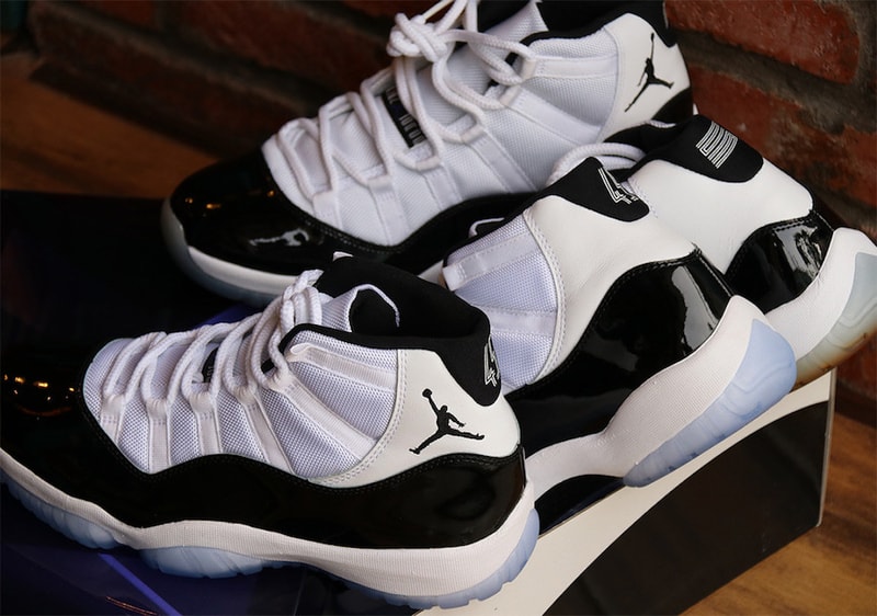 2011 及 2018 復刻版 Air Jordan「Concord」細節對比公開
