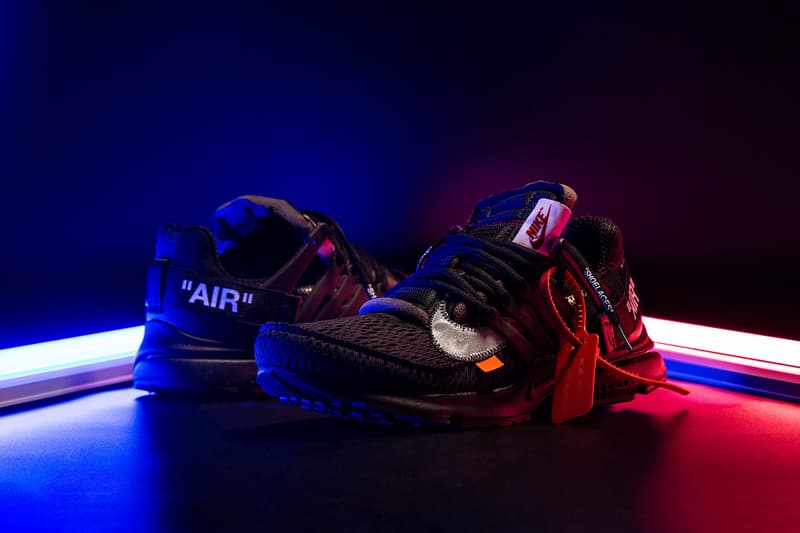 Virgil Abloh x Nike「The Ten」Air Presto 2.0 黑色抽籤入手詳情公佈