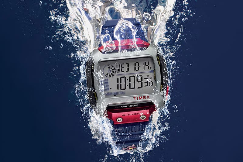 TIMEX x Red Bull 別注配色 Command Shock 時計