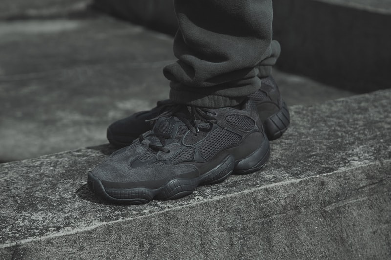 全方位近賞 adidas + KANYE WEST YEEZY 500「Utility Black」配色