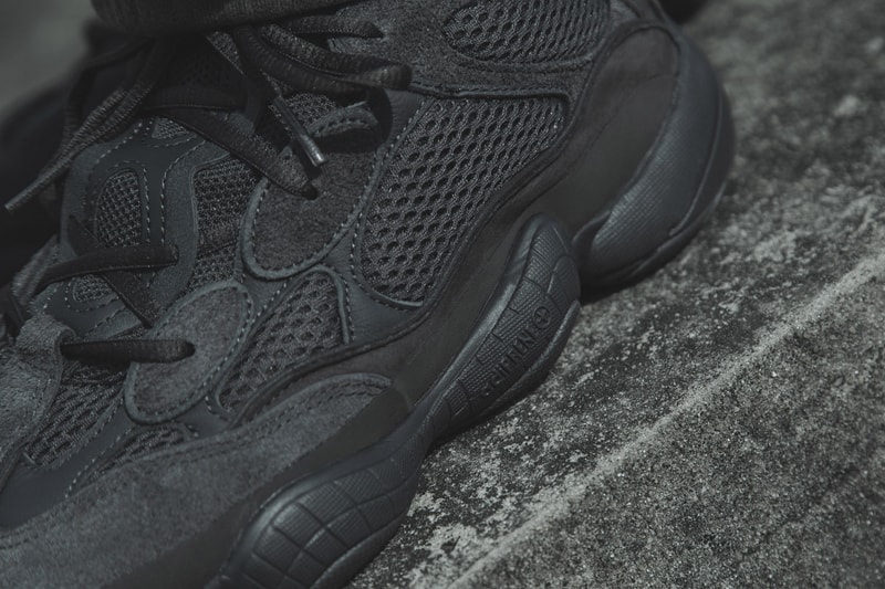 全方位近賞 adidas + KANYE WEST YEEZY 500「Utility Black」配色