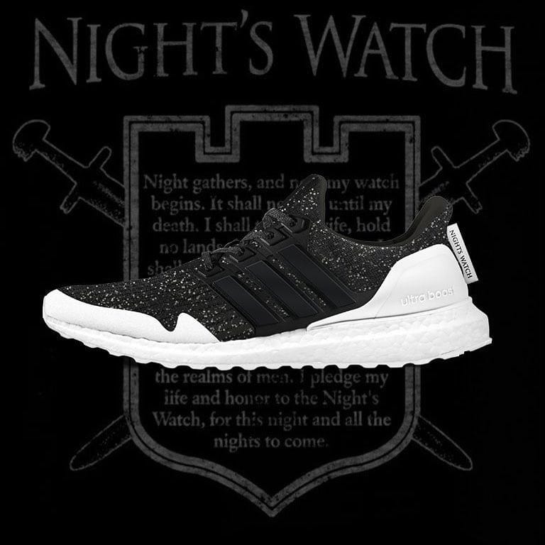 adidas x game of thrones night's watch ultraboost