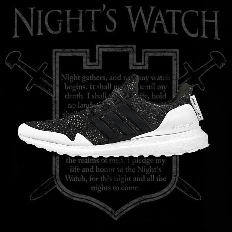 《Game of Thrones》x adidas 全新聯乘 UltraBOOST「Night's Watch」配色曝光