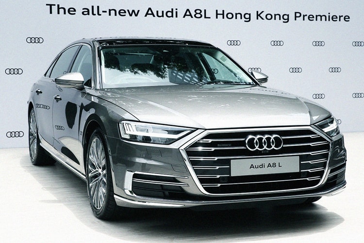真・豪華-Audi 香港正式發佈「總理車」A8 L