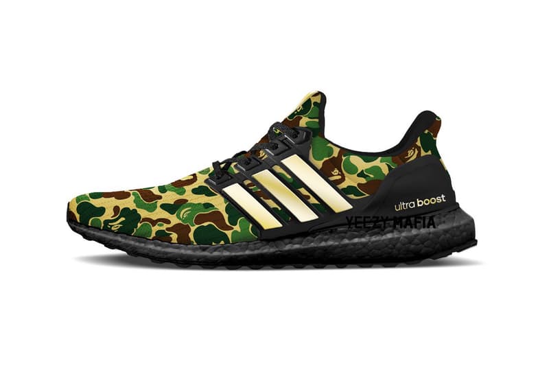 A BATHING APE® 將與 adidas 推出全新聯乘 UltraBOOST