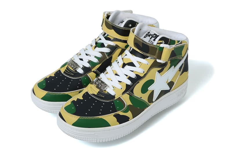 A BATHING APE® BAPESTA Mid 全新 1ST CAMO 系列即將上架