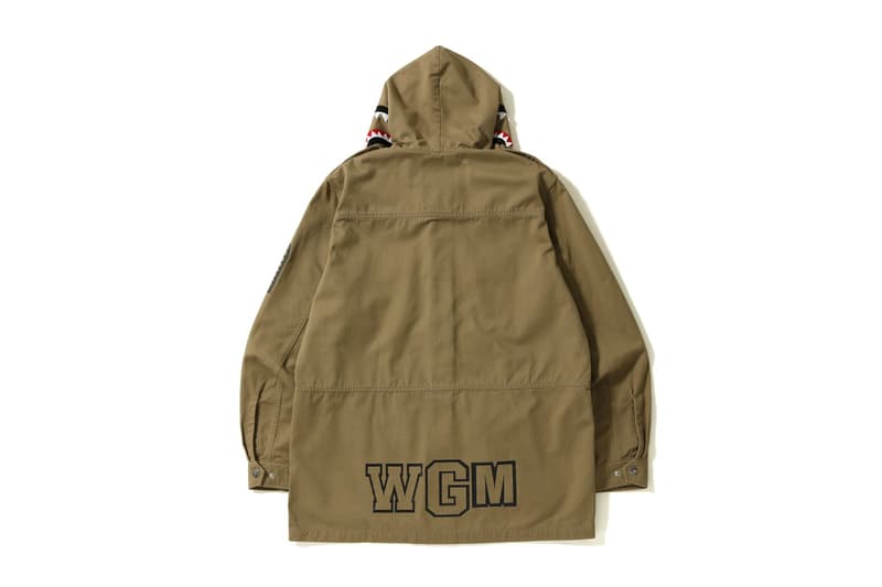 A BATHING APE® 全新 Shark Parachute Jacket 即將上架