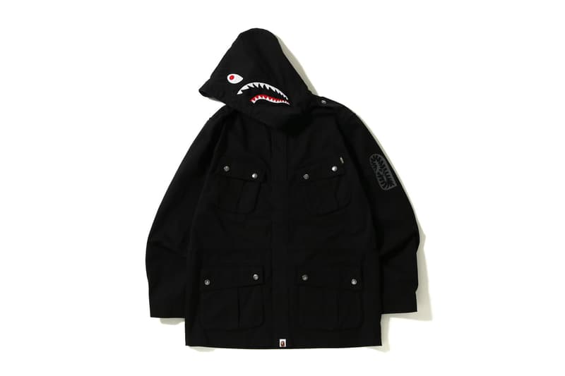 A BATHING APE® 全新 Shark Parachute Jacket 即將上架