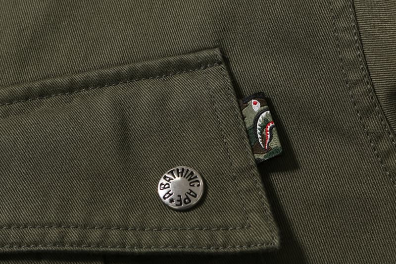 A BATHING APE® 全新 Shark Parachute Jacket 即將上架