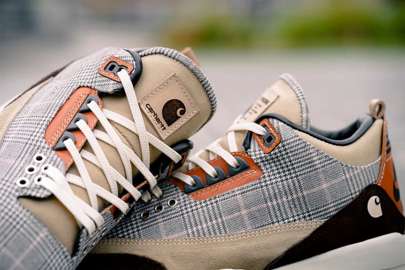 BespokeIND 打造全新 Air Jordan 3「Carhartt WIP」定製配色