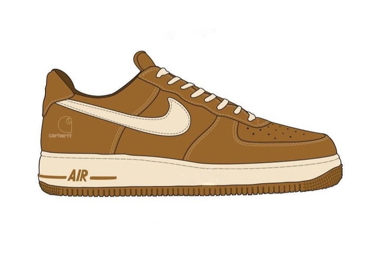 Carhartt WIP x Nike Air Force 1 聯乘系列曝光