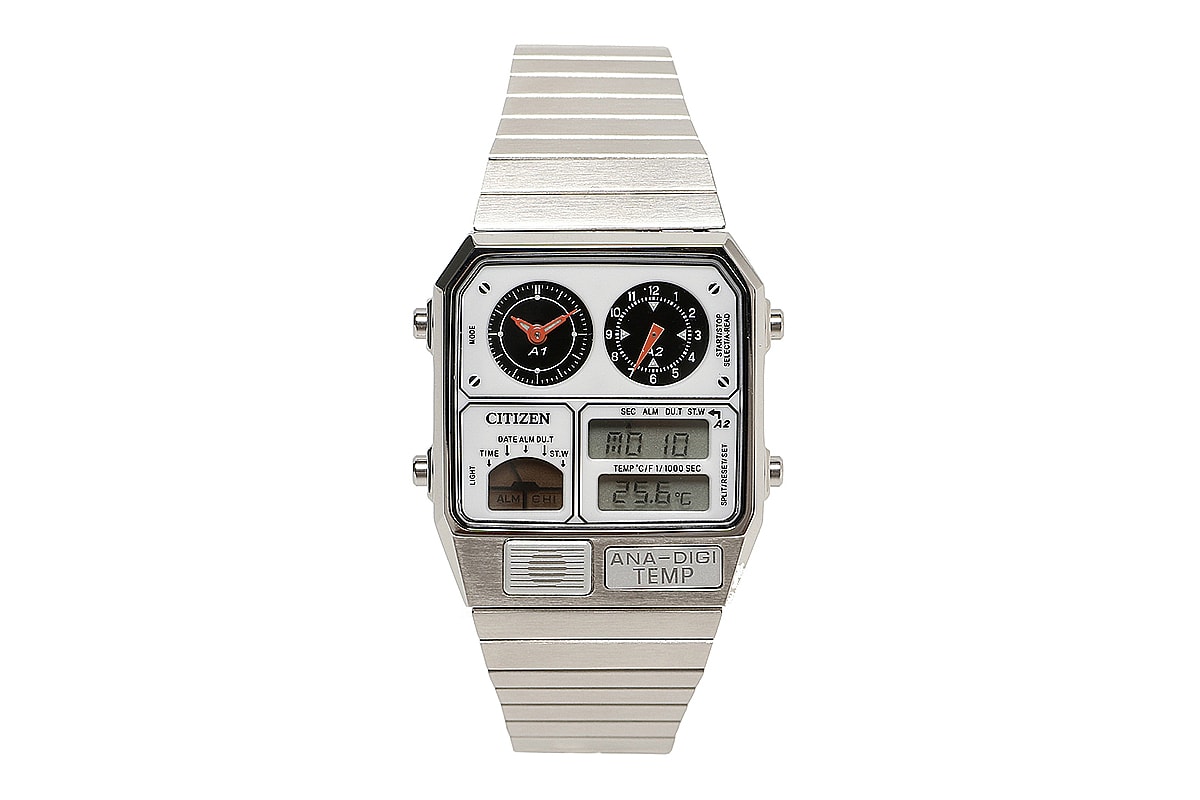 傳說の復活！Citizen x BEAMS 復刻 80 年代「ANA-DIGI TEMP」手錶！