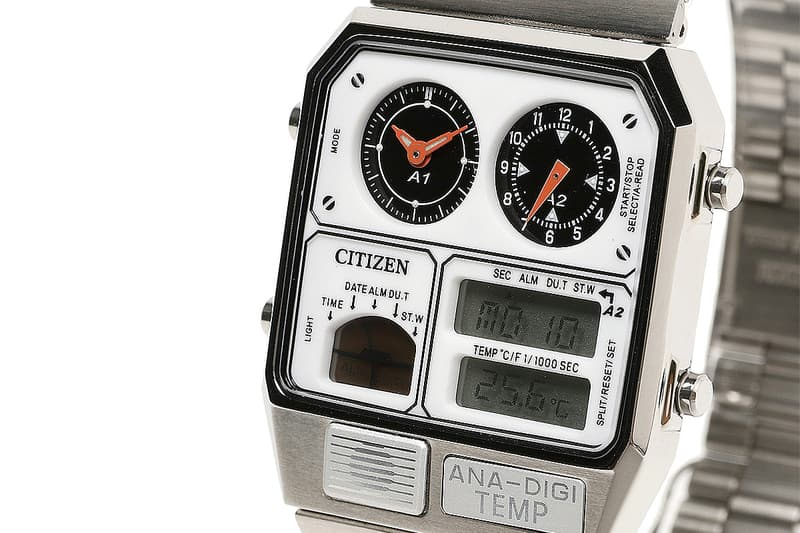 傳說の復活！Citizen x BEAMS 復刻 80 年代「ANA-DIGI TEMP」手錶！