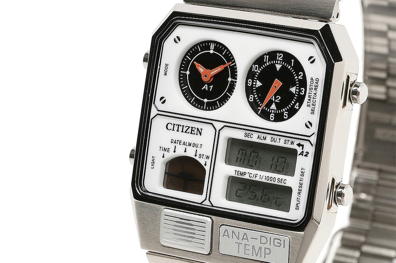 傳說の復活!Citizen x BEAMS 復刻 80 年代「ANA-DIGI TEMP」手錶!